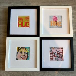 Modern Digital “Hug” Series Art, L.A. Local Artist